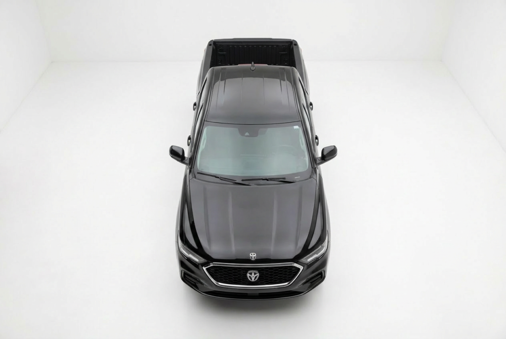 Firefly_Gemini Flash_Now I want you to create a bird's-eye view of this vehicle. However, please keep the 545818