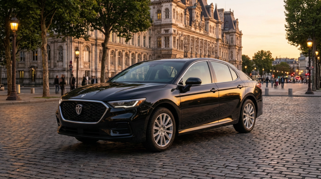 Firefly_Gemini Flash_bu arabanın arka planını değiştir.4K olsun yeni görsel.Gerçekçi bir arka plan olsun.A 954795